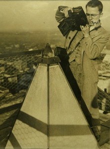 Woodrow R. Wilson on top of Washington Monument